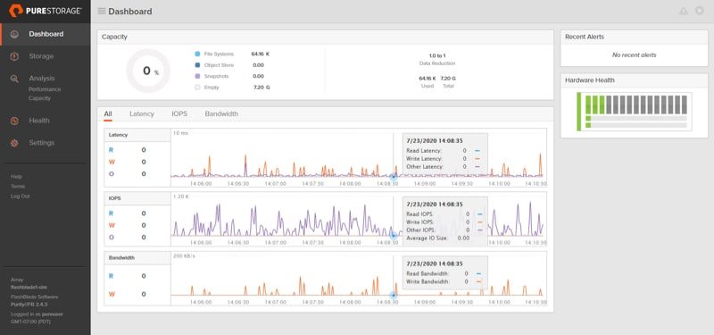 Pure1测爱游戏六合彩试驱动器映像:FlashArray//X测试驱动器比较性能